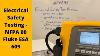 Fluke ESA612 230V ac Electrical Safety Analyzer Medical Equipment Tester