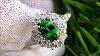 14kt Yellow Gold 1.10ct Natural Zambian Green Emerald Round Shape Solitaire Ring